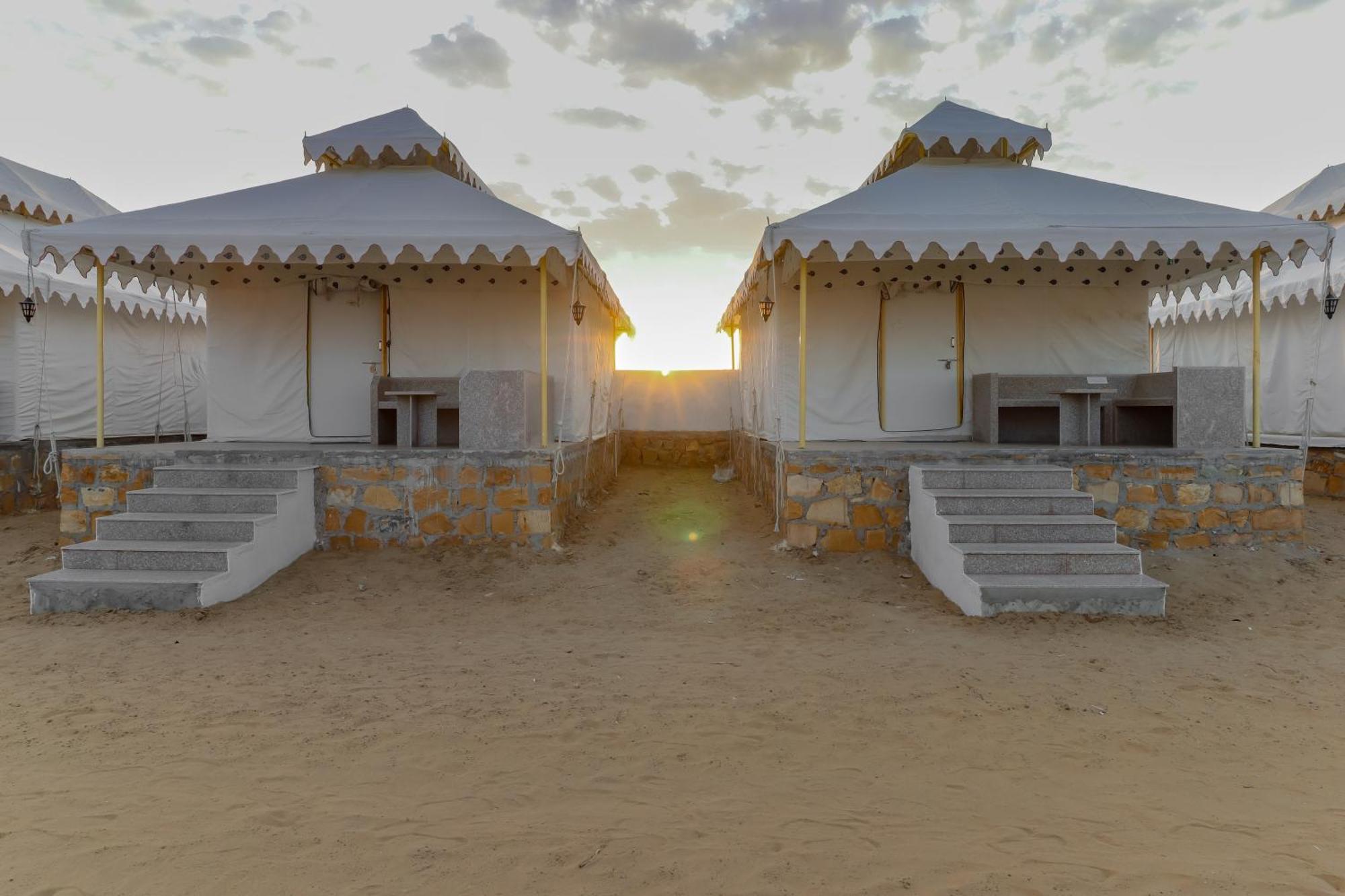 Hotel Nk Desert Camp Jaisalmer Sām Exterior foto