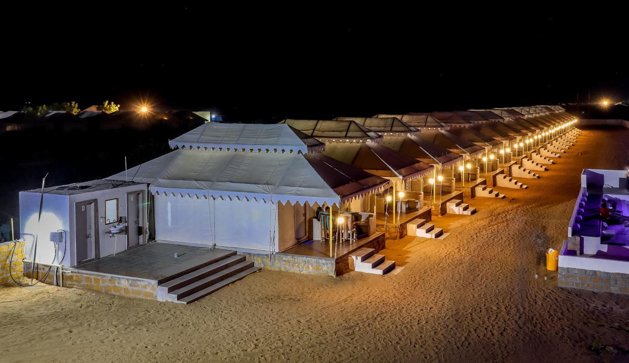 Hotel Nk Desert Camp Jaisalmer Sām Exterior foto