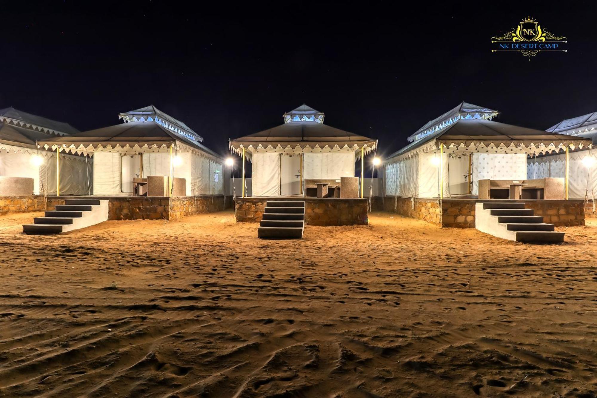 Hotel Nk Desert Camp Jaisalmer Sām Exterior foto